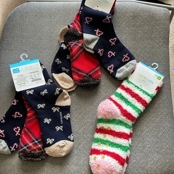 Brand New HolidayGirls Crewcut Socks! - Picture 3 of 7
